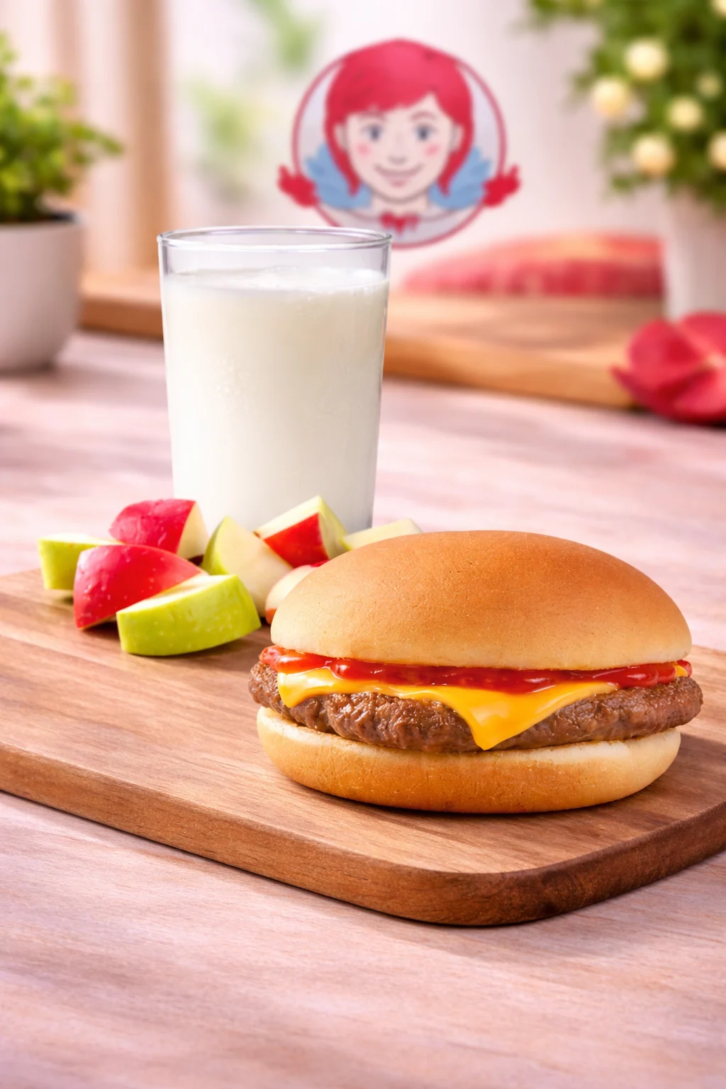 Wendy's Menu with Prices, Calories & Nutrition 2026 69 Kids Cheeseburger